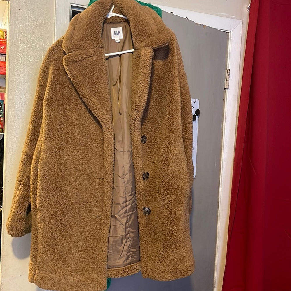 Gap furry coat